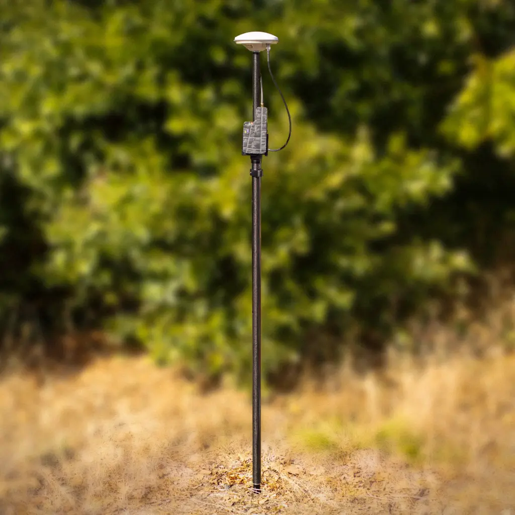 Canne d’arpentage 2,20 m sans antenne + Support NavX