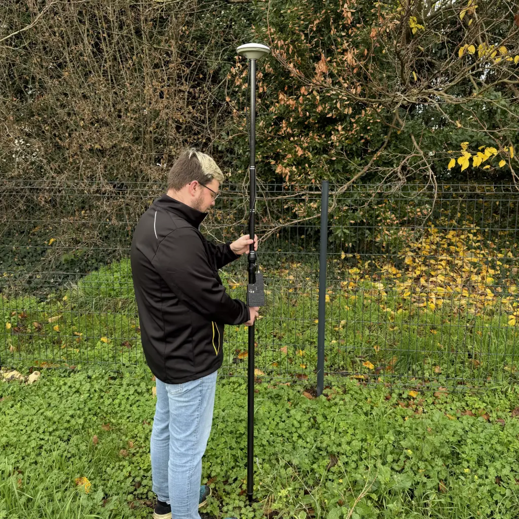 [N2342] Canne d’arpentage 2,20 m sans antenne + Support NavX